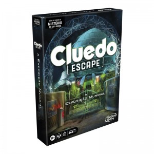 Jogo de Tabuleiro Hasbro Cluedo Escape A Exposição Mundial